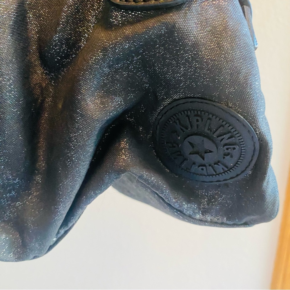 KIPLING FERGIE Black Kisses Lined Bag Y2K - Picture 4 of 11